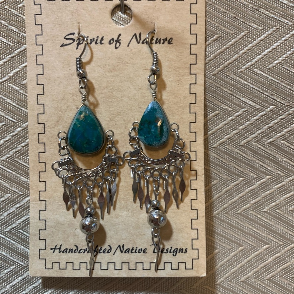 Silver & Turquoise Earrings